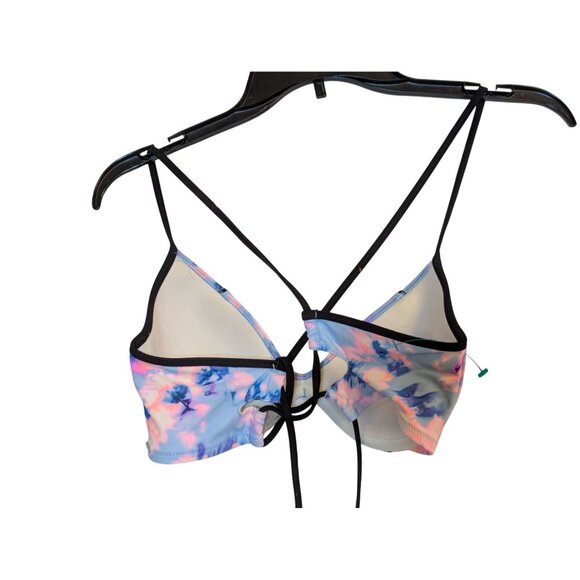 Victorias Secret Pink Tie-Dye Strappy Padded Bikini Top M - Picture 2 of 3